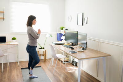 How to stay fit while working from home