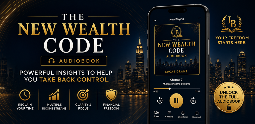 The New Wealth Code audiobook review for remote workers and online income builders